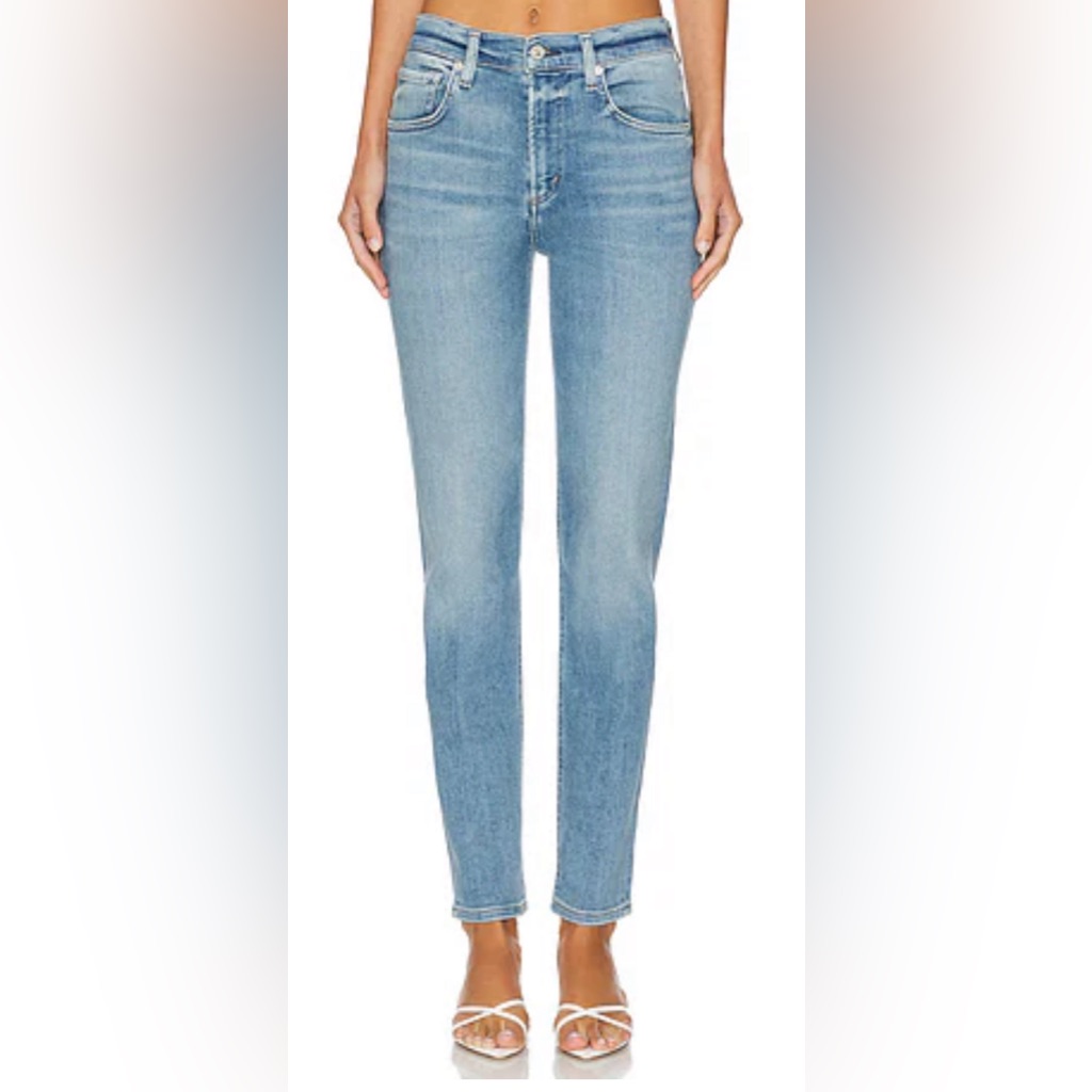 J Brand Capri Mid Rise Skinny Jeans